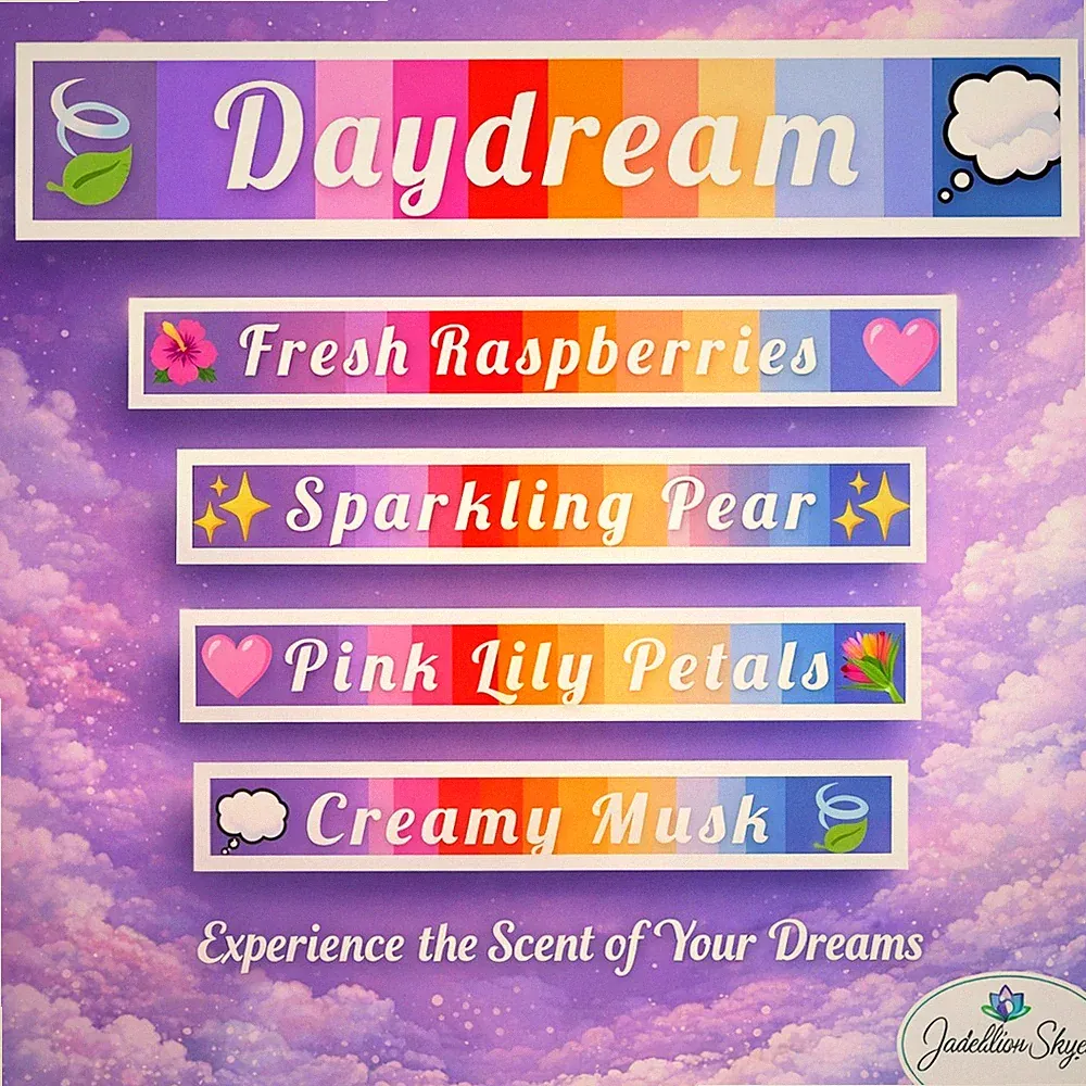 DAYDREAM - A Women's Luxury Essential Oil Fragrance .17 fl oz Perfume Rollerball
