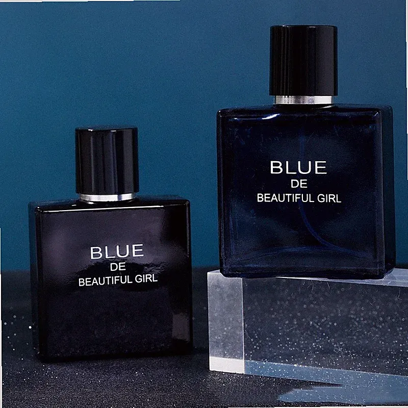Luxury Blue Cologne for Men EDP Long Lasting Fresh Masculine Fragrance