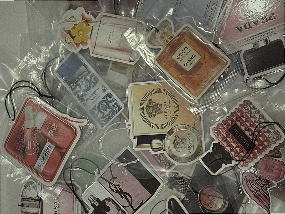 Luxury Designer Inspired Car Air Freshener Premium Fragrance Scent Random 10pack